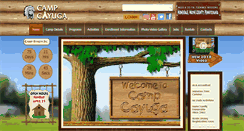 Desktop Screenshot of campcayuga.com