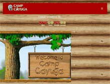 Tablet Screenshot of campcayuga.com